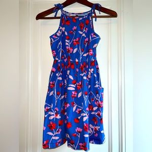 Tea Collection Tie Shoulder Dress Floral Breeze Size 12 Excellent Condition!